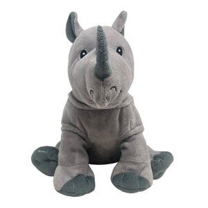 Kohl's Cares Gray Rhinoceros Plush Stuffed Animal from I Know a Rhino book 11 in